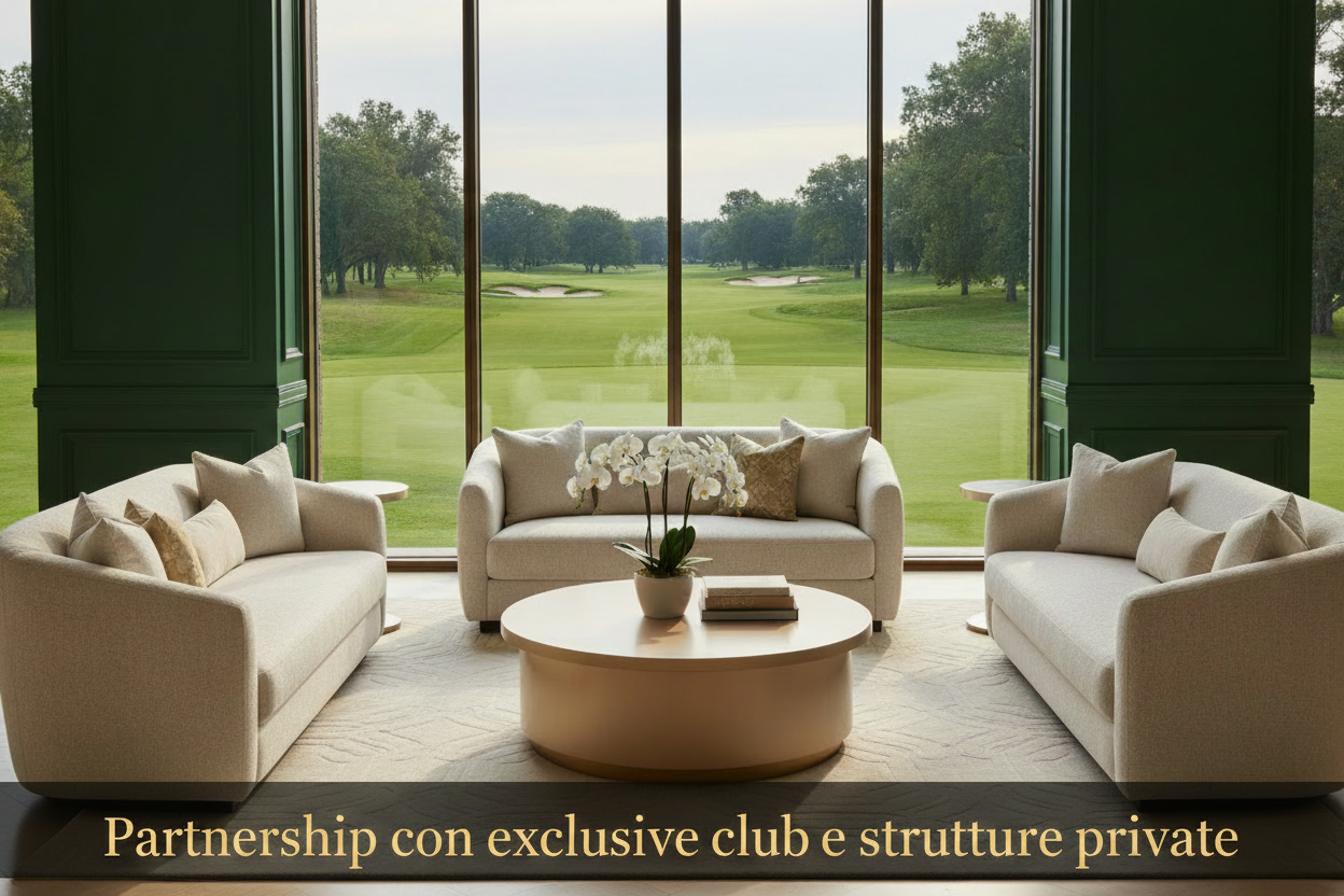 Partnership con exclusive club e strutture private
